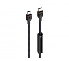 Unisynk USB-C-USB-C Cable Black 2m USB-kabel