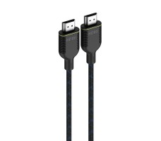 Unisynk 10364 HDMI-kabel 3 m HDMI Type A (Standard) 3 x HDMI Type A (Standard) Sort