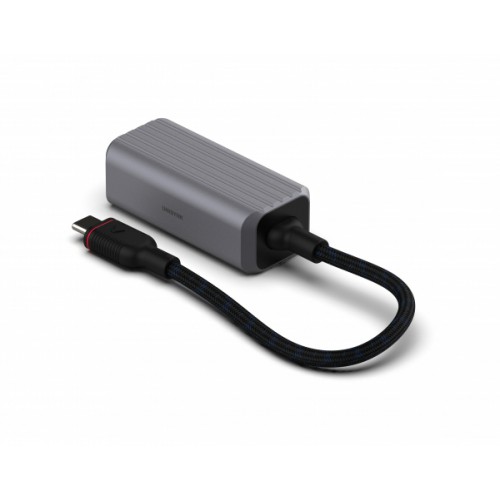 Unisynk 10380 laptop-dokkingstasjon og portreplikator USB Type-C Grå