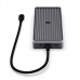 Unisynk 10399 grensesnitt-hub USB Type-C 10000 Mbit/s Grå