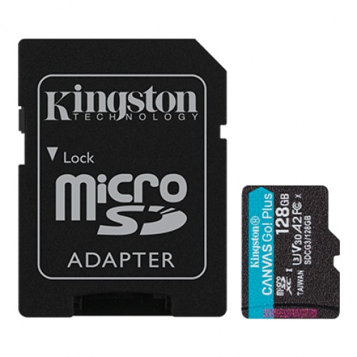 Kingston microSDXC Canvas Go! Plus, 128GB