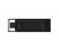 Kingston Technology DataTraveler 70 USB-minnepenn 64 GB USB Type-C 3.2 Gen 1 (3.1 Gen 1) Sort