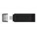 Kingston Technology DataTraveler 70 USB-minnepenn 64 GB USB Type-C 3.2 Gen 1 (3.1 Gen 1) Sort