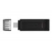 Kingston Technology DataTraveler 70 USB-minnepenn 128 GB USB Type-C 3.2 Gen 1 (3.1 Gen 1) Sort