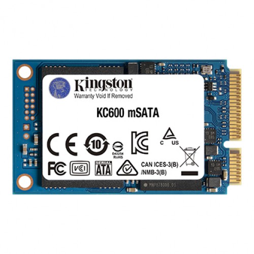 Kingston KC600 mSATA SSD, 256GB