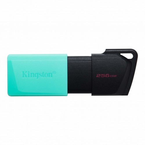 Kingston Technology DataTraveler Exodia M USB-minnepenn 256 GB USB Type-A 3.2 Gen 1 (3.1 Gen 1) Sort, Turkis