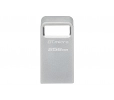 Kingston Technology DataTraveler Micro USB-minnepenn 256 GB USB Type-A 3.2 Gen 1 (3.1 Gen 1) Sølv