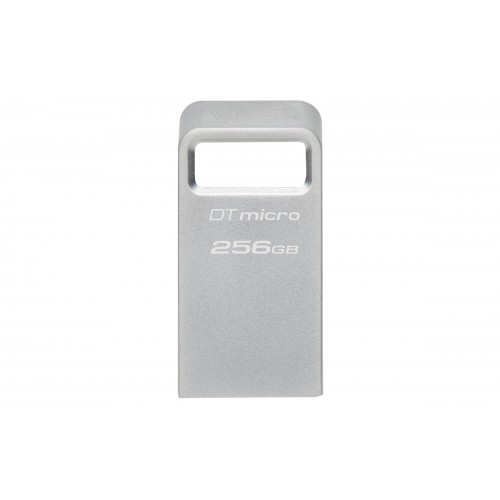 Kingston Technology DataTraveler Micro USB-minnepenn 256 GB USB Type-A 3.2 Gen 1 (3.1 Gen 1) Sølv