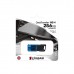 Kingston Technology DataTraveler 80 USB-minnepenn 256 GB USB Type-C 3.2 Gen 1 (3.1 Gen 1) Sort, Blå