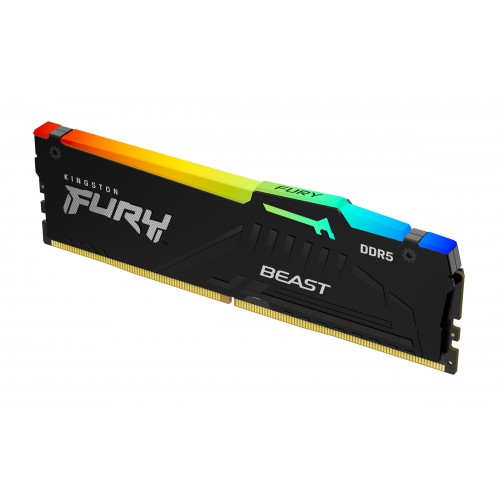 Kingston Technology FURY Beast RGB minnemodul 32 GB 1 x 32 GB DDR5 2800 MHz