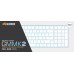 Glorious PC Gaming Race GMMK 2 tastatur USB Tysk Hvit