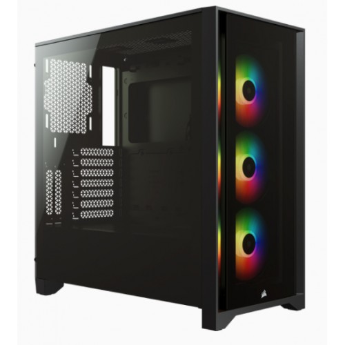 Corsair iCUE 4000X RGB Midi Tower Sort