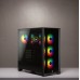 Corsair iCUE 4000X RGB Midi Tower Sort