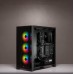 Corsair iCUE 4000X RGB Midi Tower Sort