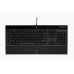 Corsair K55 RGB PRO tastatur USB QWERTY Nordisk Sort