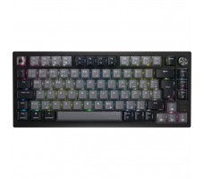 Corsair K65 PLUS WIRELESS 75 % RGB tastatur Spilling USB + trådløs (RF) QWERTZ Tysk Sort