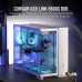 Corsair iCUE LINK 6500X RGB Midi Tower Hvit