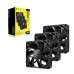 Corsair iCUE LINK RX120 PC-kjølevifte Vifte 12 cm Sort 3 stykker