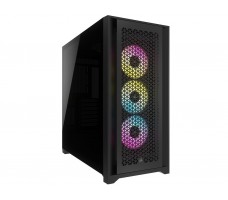 Corsair iCUE 5000D RGB Airflow Midi Tower Sort