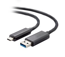 Vaddio 440-1007-008 USB-kabel USB 3.2 Gen 2 (3.1 Gen 2) 8 m USB C USB A Sort