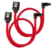 Corsair CC-8900280 SATA-kabel 0,3 m Sort, Rød