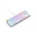 Glorious PC Gaming Race GMMK tastatur USB QWERTY US International Sølv, Hvit