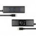 Axagon HUE-S2C grensesnitt-hub USB 3.2 Gen 1 (3.1 Gen 1) Type-A 5000 Mbit/s Sort