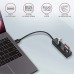 AXAGON HMA-CR3A Multiport-Hub, USB 3.0 Typ A, 3x USB-A, SD, microSD