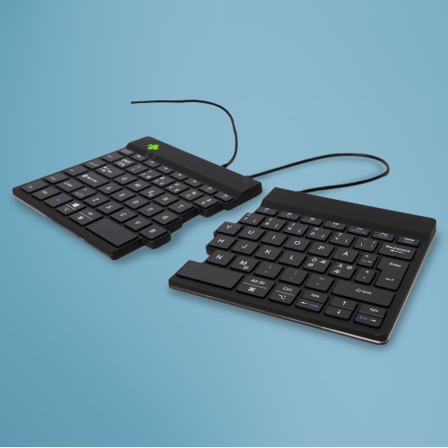 R-Go Tools Split RGOSP-NDWIBL tastatur QWERTY Nordisk Sort