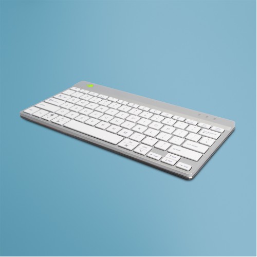 R-Go Tools Compact Break RGOCONDWDWH tastatur USB QWERTY Nederlandsk Hvit