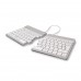 R-Go Tools RGOSBNDWLWH tastatur Kontor Bluetooth QWERTY Nordisk Hvit