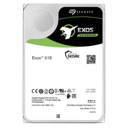 Seagate Enterprise ST18000NM000J intern harddisk 18 TB 7200 RPM 256 MB 3.5