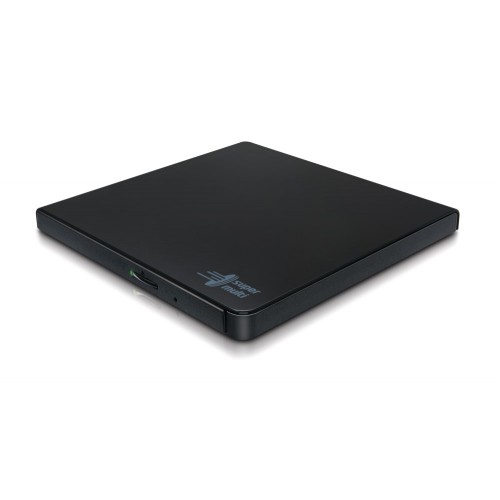 Hitachi-LG Slim Portable DVD-Writer optisk diskstasjon DVD±RW Sort