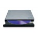 Hitachi-LG Slim Portable DVD-Writer optisk diskstasjon DVD±RW Sølv