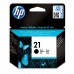 HP 21 Black Original Ink Cartridge blekkpatron 1 stykker Standard utskriftsproduksjon Sort