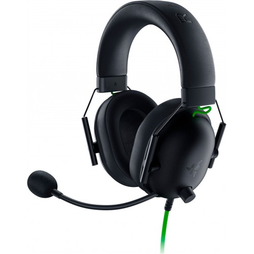 Razer Blackshark V2 X Hodesett Koblet med ledninger (ikke trådløs) Hodebånd Spilling Sort, Grønn