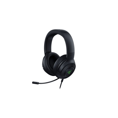 Razer Kraken V3 X Hodesett Koblet med ledninger (ikke trådløs) Hodebånd Spilling USB Type-A Sort