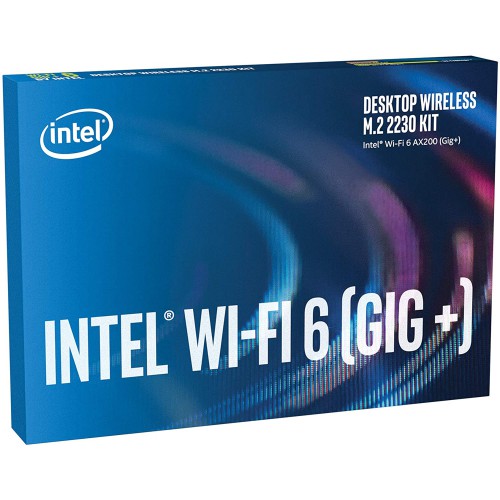 Intel Wi-Fi 6 AX200, vPro, desktop-kit