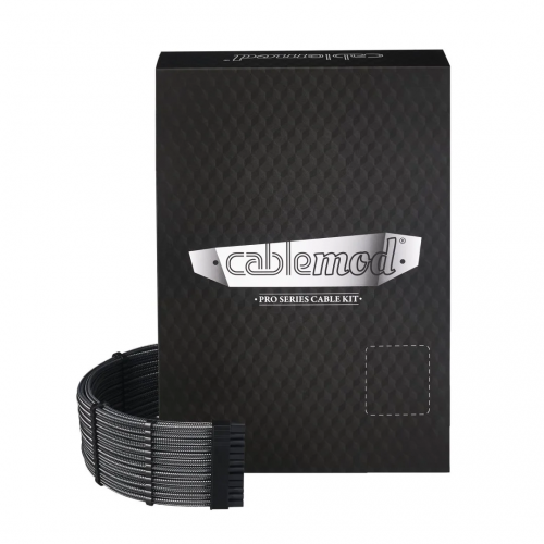 CableMod C-Series Pro ModMesh kabelsett for Corsair AXi/HXi/RM (Yellow Label), karbon