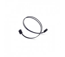 Silverstone SST-CP11B Super Low Profile SATA III-kabel, 30cm, svart