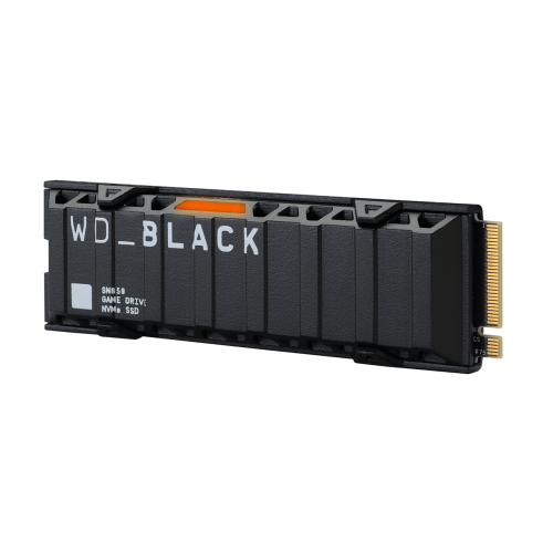 WD_BLACK™ SN850 NVMe SSD, 1TB, med kjøleribbe